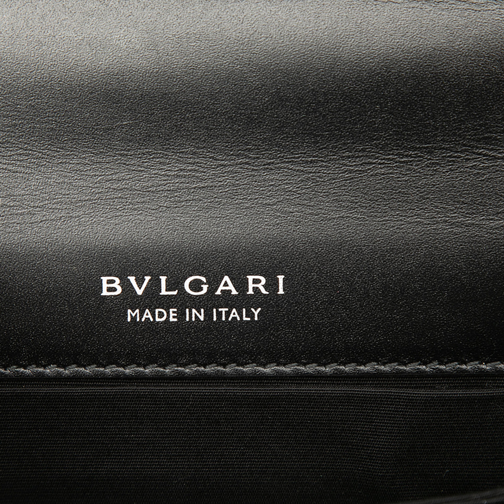 Pre-Loved Bvlgari Small Patent Serpenti Forever Top Handle Satchel - Picture 5 of 7